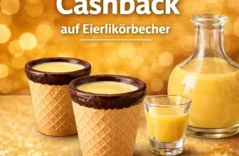 marktguru: 0,50 € Cashback auf Eierlikörbecher