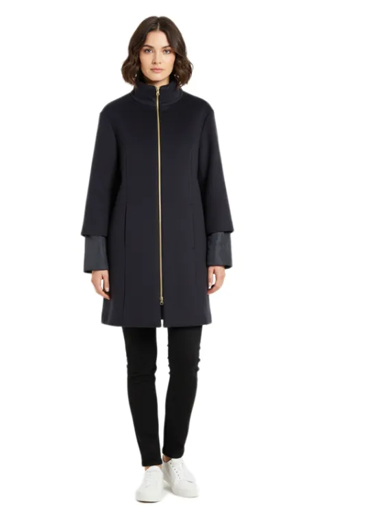 2 teiliger eleganter Damen Mantel 2 in1 Wollmantel und Daunenjacke mit recycelten Fasern 934964 Nachtblau 05 19 2026 05 23 PM 1
