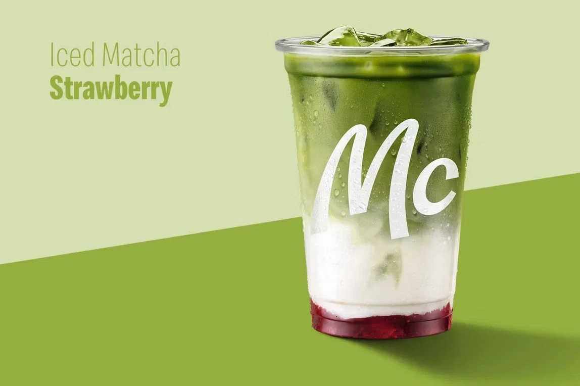 26067 Slidercard Iced Matcha Strawberry 2336x1040 2 column desktop