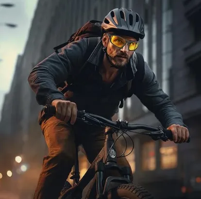 ARAS Polarisierte Nachtfahrbrille – Sonnenbrille Mit Gelben