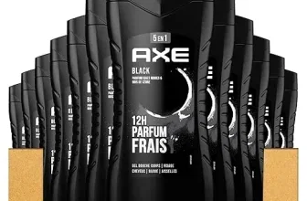 AXE 5-in-1 Duschgel für Herren Schwarz 12er Pack
