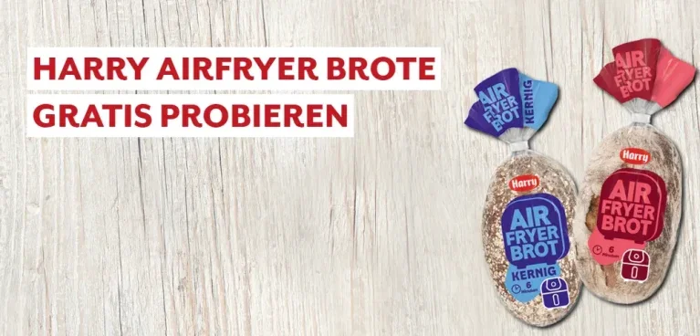 Harry Airfryer Brot gratis testen