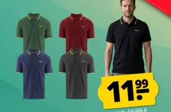 Bench Workwear Richmond Herren Polo-Shirt - 5 Farben, Gr. M bis 2XL