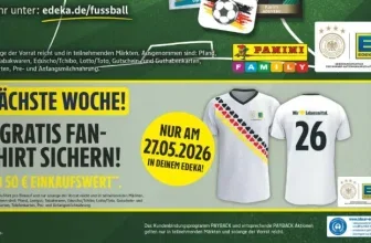 EDEKA WM Fan-Shirt Aktion
