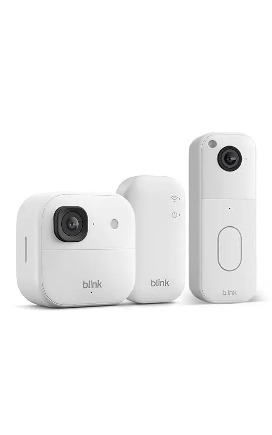Blink Außenkamera 2K+ mit Videotürklingel zum Bestpreis