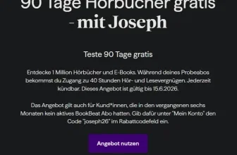 BookBeat 90 Tage gratis testen