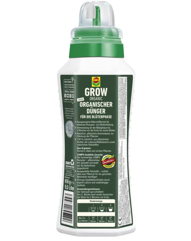 COMPO GROW ORGANIC Bluete Duenger COMPO GROW ORGANIC Bluete Duenger