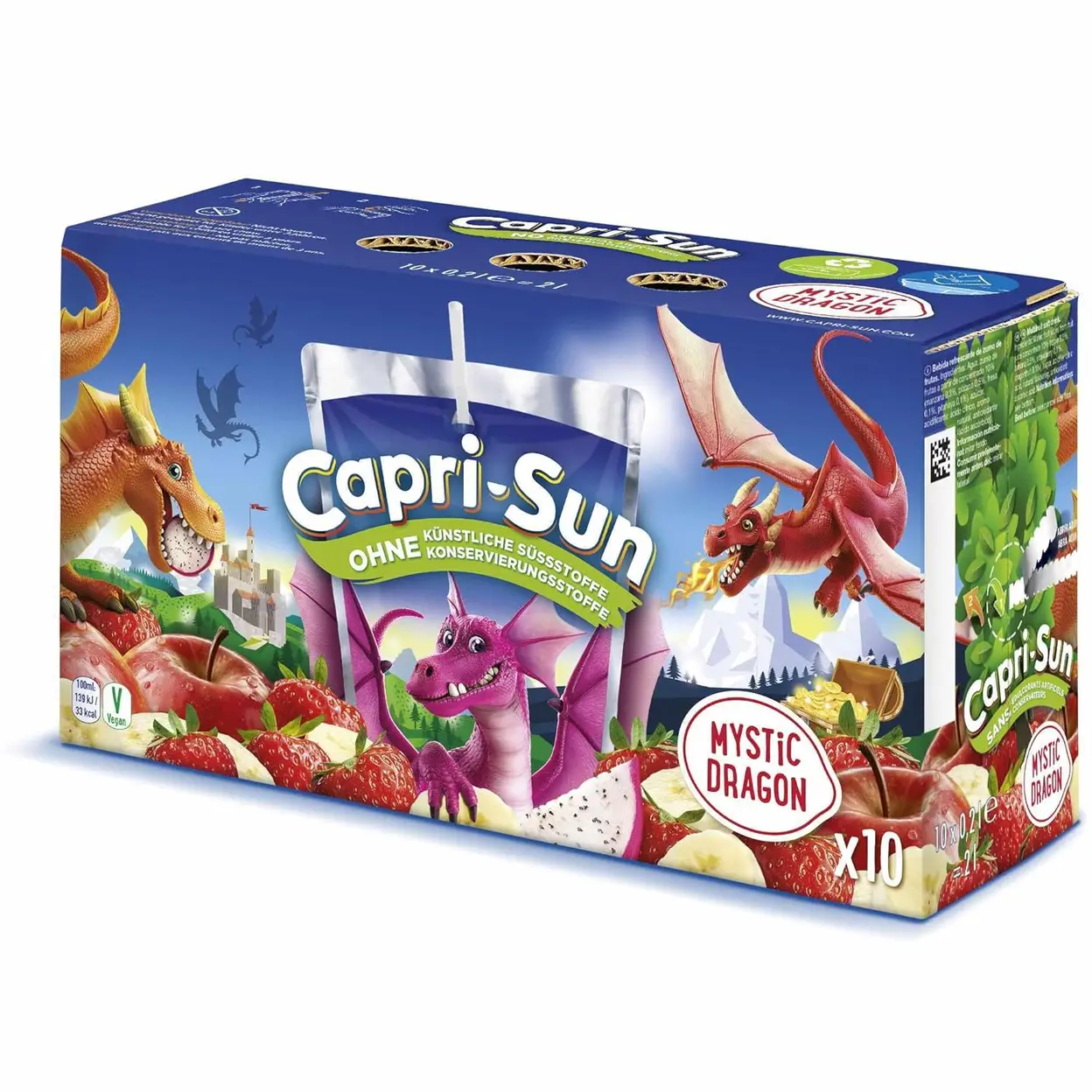 Capri Sun Mystic Dragon 10er Pack 3x Capri-Sun Mystic Dragon 10er Pack