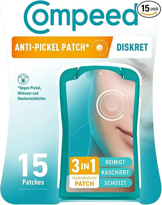 Compeed Anti Pickel Patches Diskret 5 Stueck Compeed Anti Pickel Patches Diskret 5 Stück