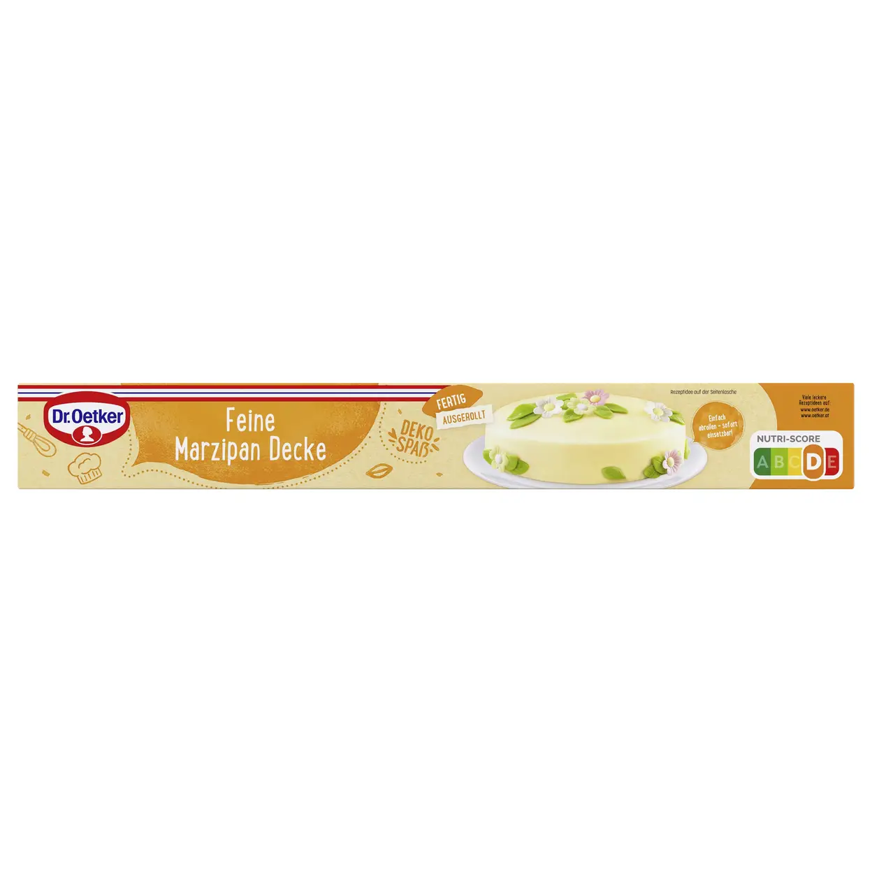 Dr. Oetker Feine Marzipan Decke 3x Dr. Oetker Feine Marzipan-Decke