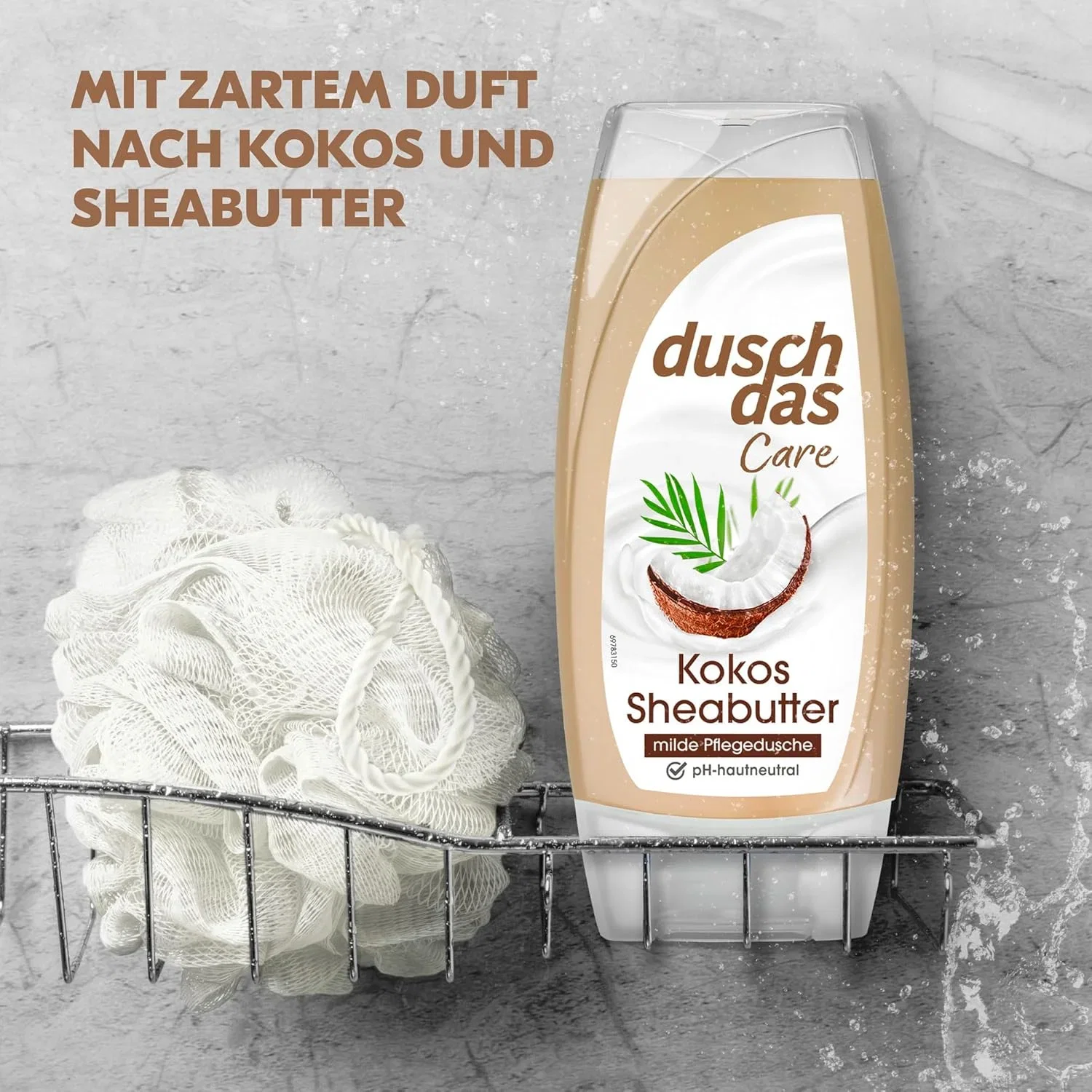 Duschdas Care Duschgel Kokos & Sheabutter 6er Pack (6x 225 ml)