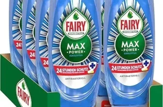 Fairy MaxPower Handgeschirrspülmittel Antibakteriell 8er Pack