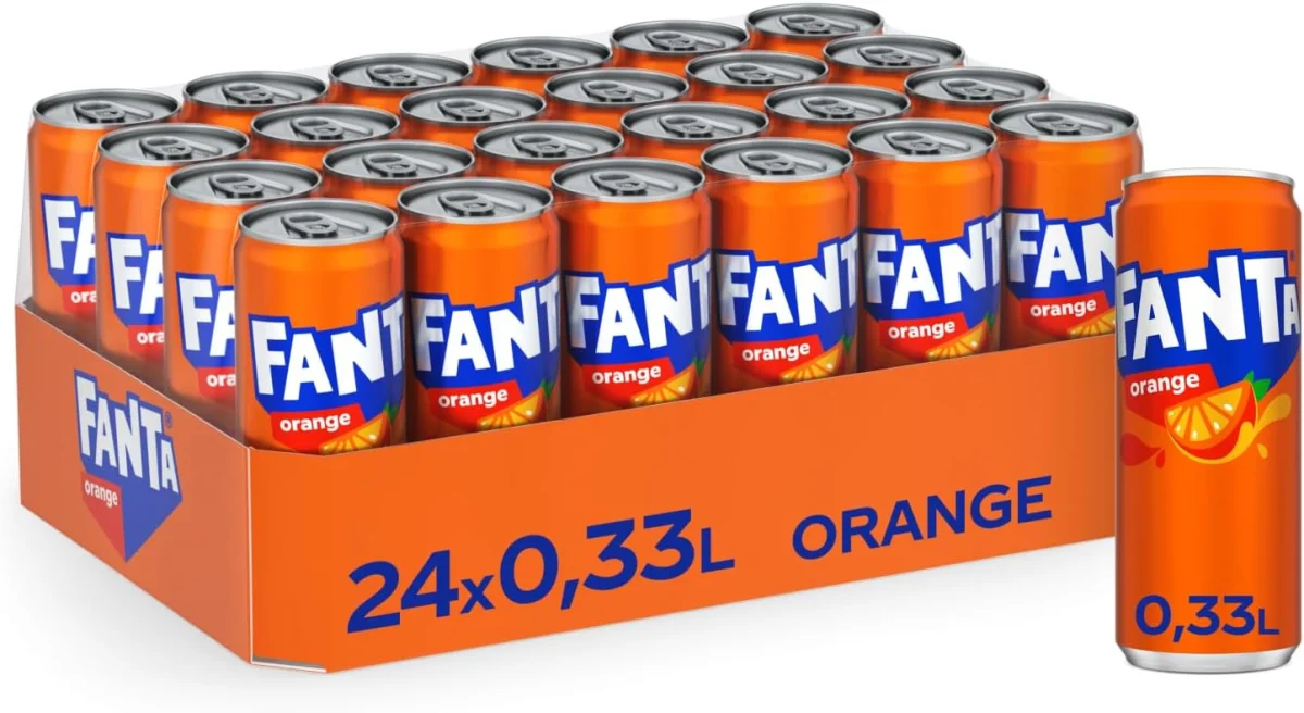 Fanta Orange Einweg Dose 24er Pack (24x330ml)