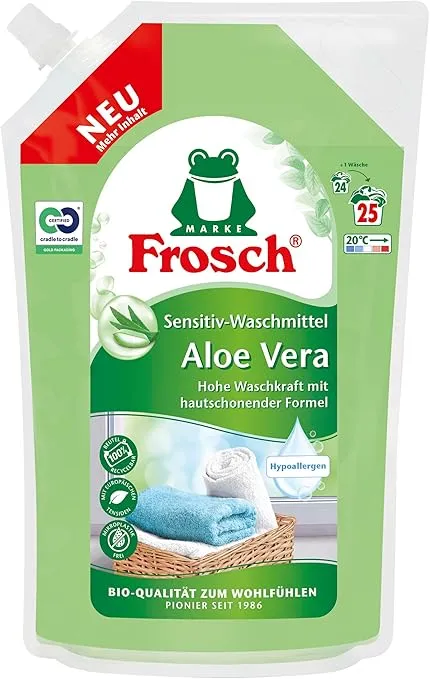 Frosch Aloe Vera Sensitiv Waschmittel Frosch Aloe Vera Sensitiv-Waschmittel