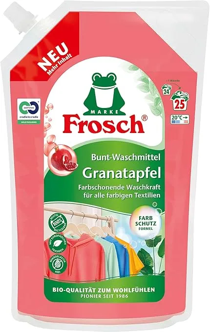 Frosch Granatapfel Bunt Waschmittel Frosch Granatapfel Bunt-Waschmittel