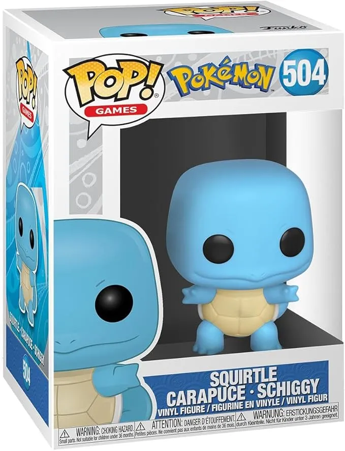 Funko POP Pokemon SquirtleSchiggy Vinyl Sammelfigur Funko POP! Pokemon Squirtle/Schiggy - Vinyl-Sammelfigur