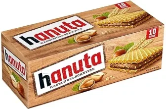 Hanuta Haselnuss-Schnitten