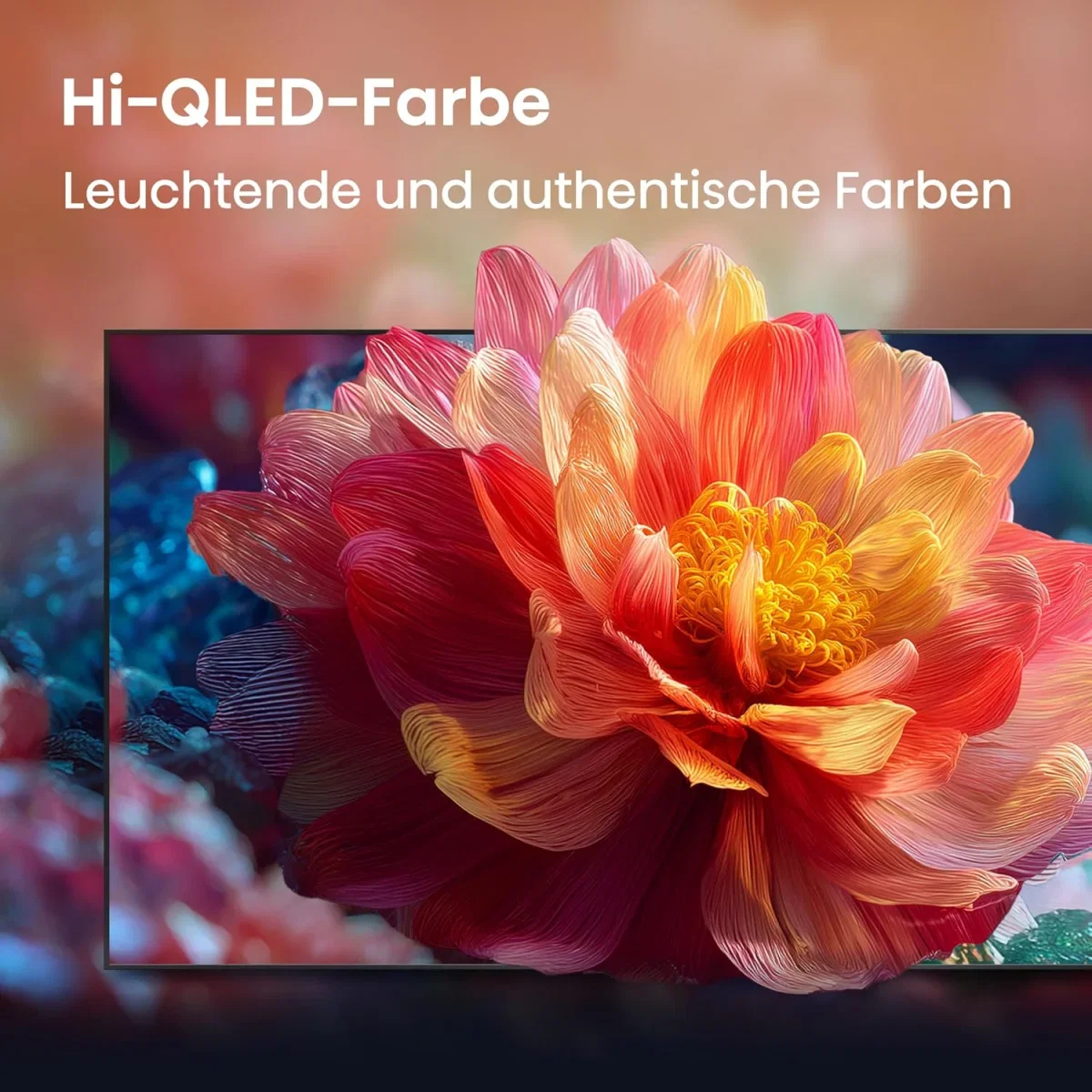 Hisense 50E7DS Fernseher 50 Zoll 4K UHD QLED Smart TV