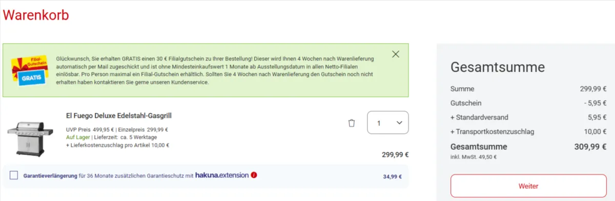 Ihr Warenkorb 12 05 2026 13 28