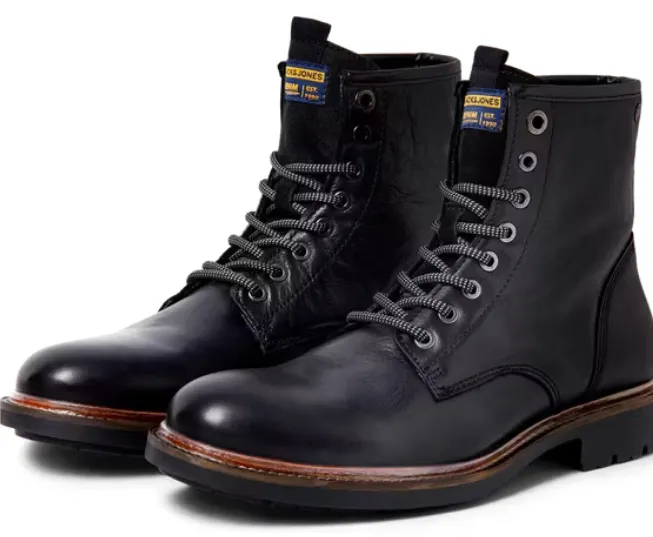 Jack & Jones Tanner Lederstiefel Herren