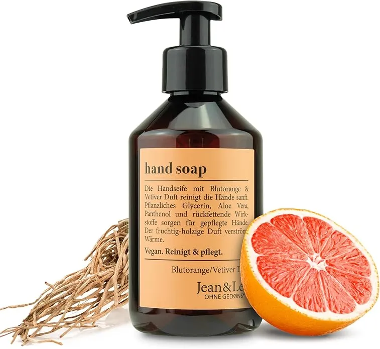 Jean Len Handseife Blutorange Vetiver Jean & Len Handseife Blutorange & Vetiver