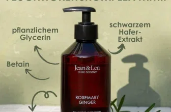 Jean & Len Shampoo Rosemary & Ginger