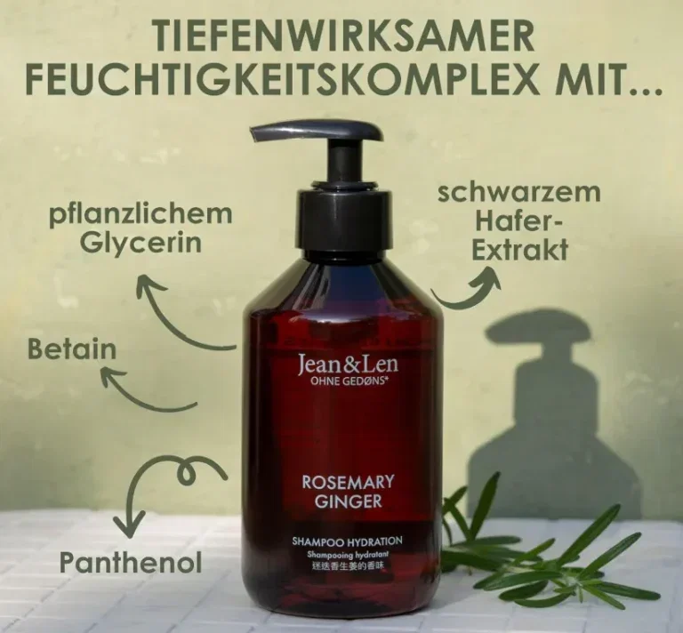 Jean & Len Shampoo Rosemary & Ginger