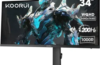 KOORUI 34E6UC Gaming-Monitor