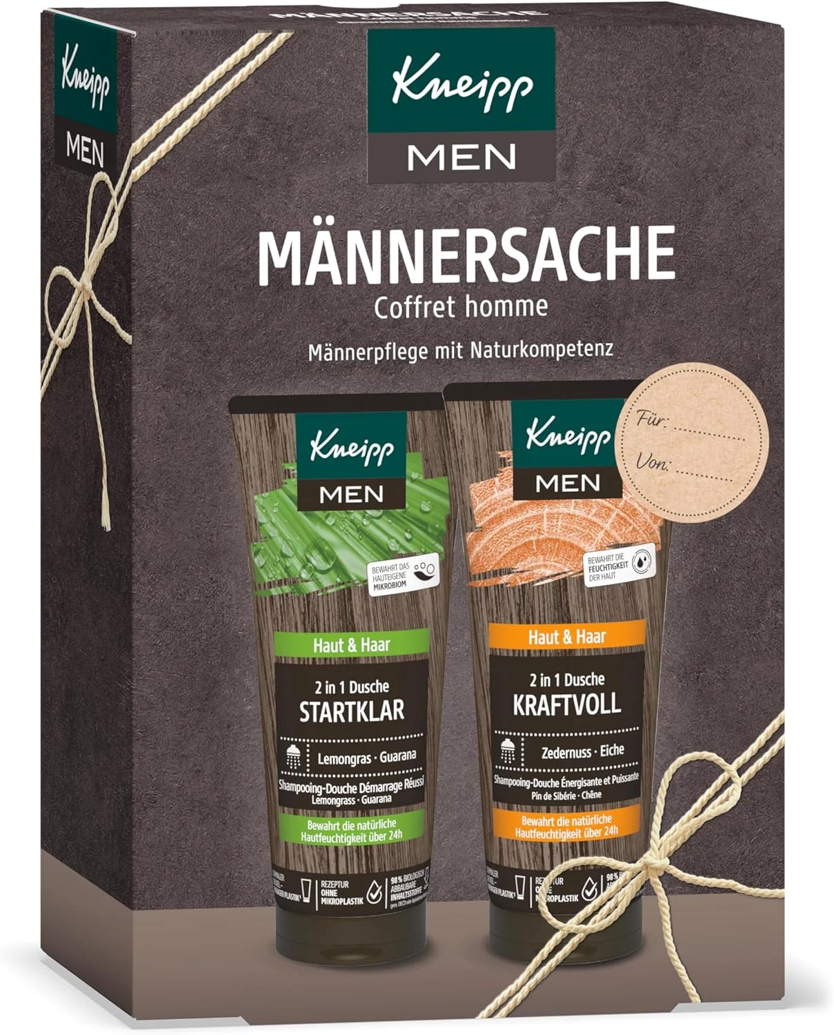 Kneipp Geschenkset Männersache 2er Pack (2x200ml)