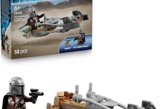 LEGO Star Wars Box 75436 mit Mandalorianer, Grogu und Speederbike