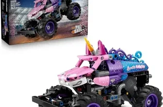 LEGO Technic Monster Jam Sparkle Smash mit Rückziehmotor (42220) - Spielzeug für Kinder