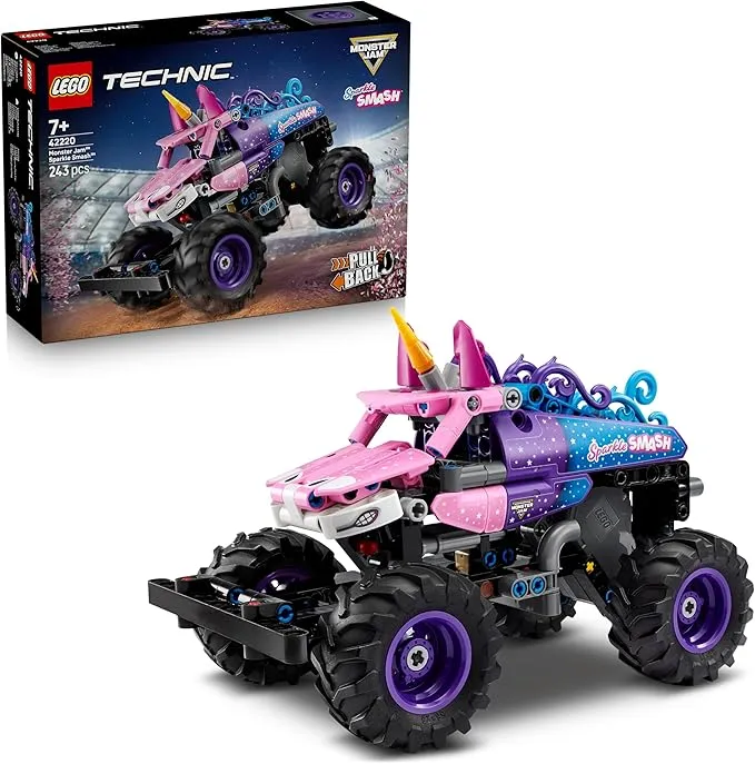 LEGO Technic Monster Jam Sparkle Smash mit Rueckziehmotor 42220 LEGO Technic Monster Jam Sparkle Smash mit Rückziehmotor (42220)