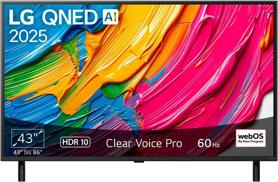 LG 43QNED80A6A QNED Fernseher LG 43QNED80A6A QNED-Fernseher