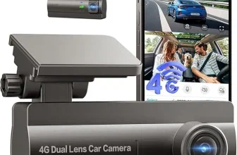 LTE Dashcam Vorne Hinten 2K/1080P