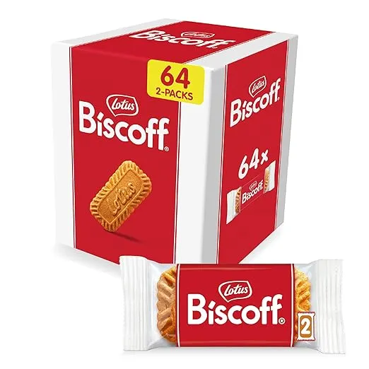 Lotus Biscoff Karamellisierter Kekse 64 Beutel Lotus Biscoff Karamellisierter Kekse 64 Beutel
