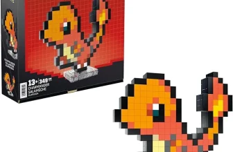 MEGA BLOKS Pokémon Pixel Art Glumanda (HTH76) Bausatz