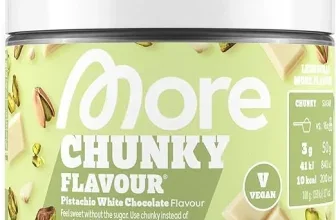 MORE Chunky Flavour Pistachio White Chocolate