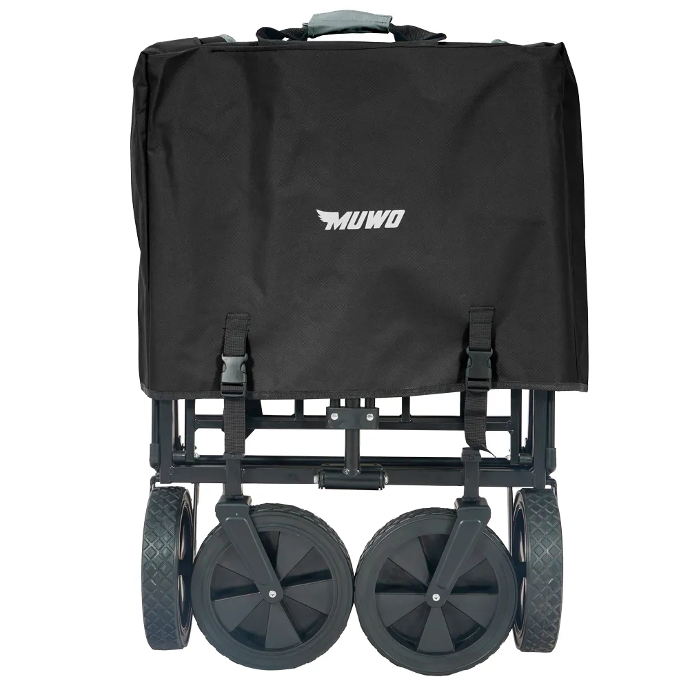 MUWO faltbarer Bollerwagen 100 L (4 Farben, max 110 kg)