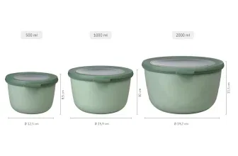 Mepal Multischale Cirqula Round Set 3-teilig