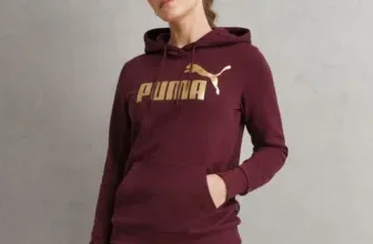 PUMA ESS Metallic Logo Damen Hoodie