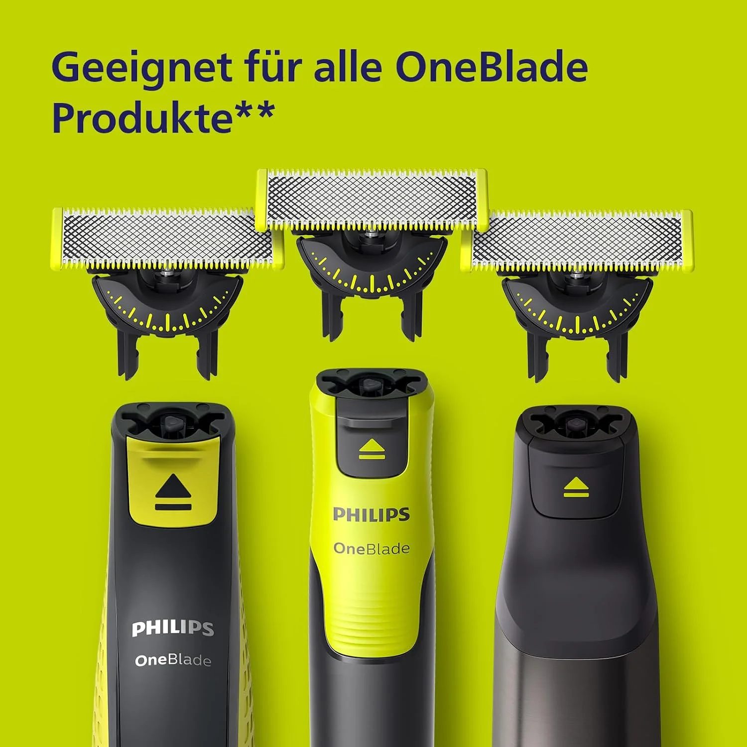 Philips OneBlade Original 360 Klingen passend fuer alle OneBlade und Pro Modelle original von Philips 5er Pack Modell B0GMHCMVCP 2
