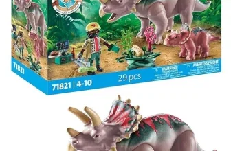 Playmobil Dinos - Triceratops mit Jungtier 71821