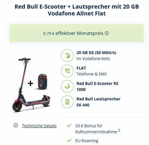 Red Bull E Scooter Lautsprecher mit 20 GB Vodafone Allnet Flat 21 05 2026 15 45 Red Bull E Scooter Lautsprecher mit 20 GB Vodafone Allnet Flat 21 05 2026 15 45