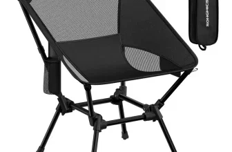 SONGMICS Campingstuhl Strandstuhl 2er Set