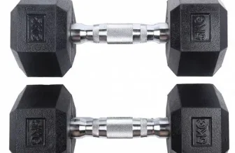 SPORTINATOR 5 kg Hexagon Hantel 2er-Set