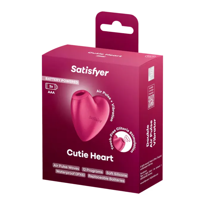 Satisfyer Cutie Heart Druckwellenvibrator Satisfyer Cutie Heart Druckwellenvibrator
