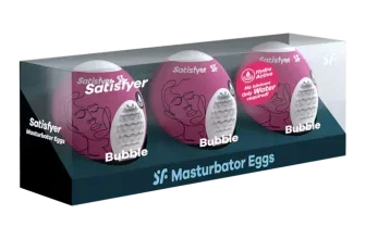 Satisfyer Masturbator Egg - Bubble 3 Teile