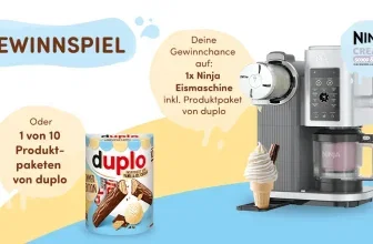 Sommer-Gewinnspiel mit Ninja CREAMi und duplo-Paketen