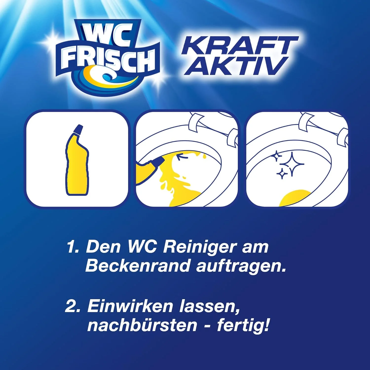 WC FRISCH WC Reiniger Gel Lemon (750 ml)