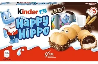 kinder Happy Hippo Kakao Schokolade